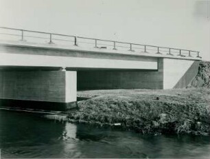 Reichsautobahn-Brücke über der Seeve, Deutschland, 1937-1938