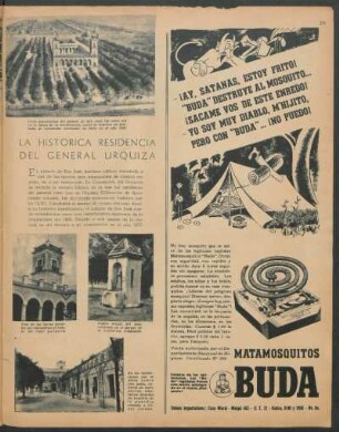 La historia residencia del general Urquiza