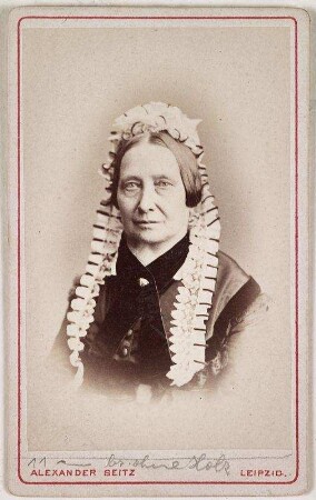 Friederike Amalie Eggert, Ehefrau von Theodor Aretin Eggert