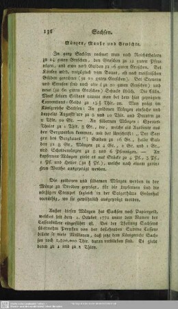 Münzen, Maaße und Gewichte