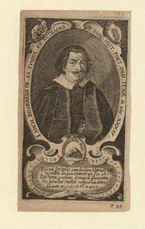 Johannes Michael Dilherrus, Professor