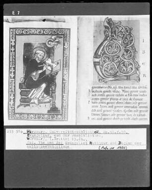 Evangeliar — Der Evangelist Matthäus, Folio 15verso