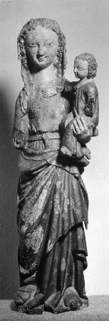 Madonna : Madonna Holz, geschnitzt, gefaßt (um 1370?; L. Astl). Leoben (Steiermark): Privatbesitz
