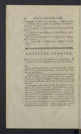 De la Nature de la Puissance Spirituelle