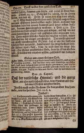 507-514, 58. Capitel; Beschluß