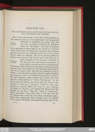 Chapter VIII. The Orthodox Shí'a Faith And Its Exponents, The Mujtahids And Mullás.