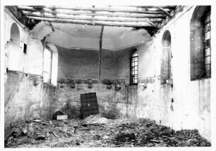 Sandhausen, HD; Ehemalige Synagoge, Innenansicht
