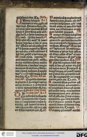 Lectio I: Colligite iustitiam qui iudicatis terram...