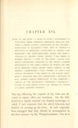 Chapter XVI. Ascent of the river ...