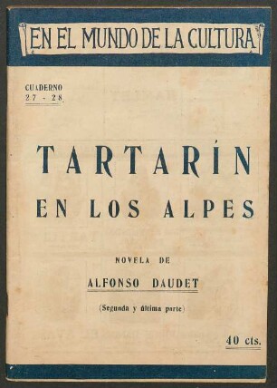 Tartarín en los Alpes