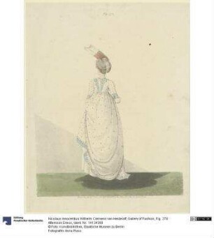 Gallery of Fashion, Fig. 278: Afternoon Dress