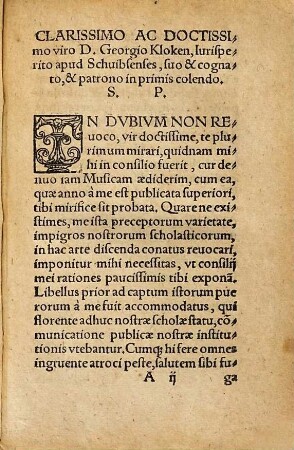 RVDIMENTA MVSICES, QVIBVS CANENDI ARTIFICIVM COMPENdiosissime complexum, pueris vna cum Monochordi dimensione traditur