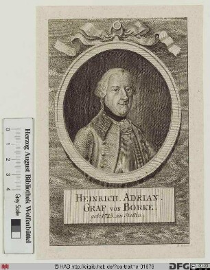 Bildnis Adrian Heinrich Graf von Borcke