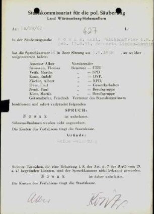 Nowak, Karl