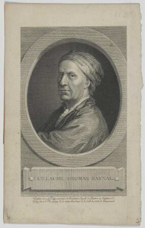 Bildnis des Guillaume Thomas Raynal
