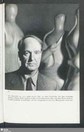 englischer Bildhauer Henry Moore