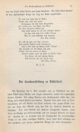 11-37 Die Kunstausstellung zu Düsseldorf