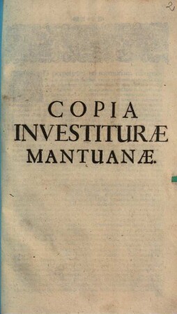 Copia Investiturae mantuanae