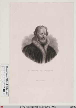 Bildnis Philipp Melanchthon (eig. Schwarzerdt)