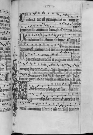Antiphonarium (Benediktinerhandschrift) — Initiale I