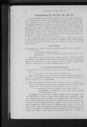 Versammlung [?] von 1342 um Jun. 24.