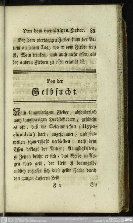 Von der Gelbsucht