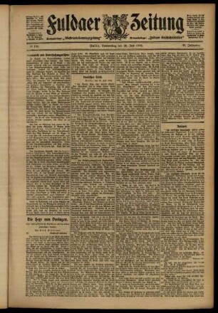 Ausgabe vom Donnerstag, den 26. Juli 1906.