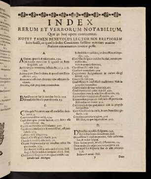 Index rerum et verborum notabilium,...