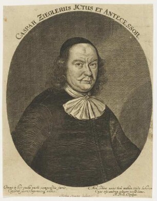 Bildnis des Caspar Zieglerus