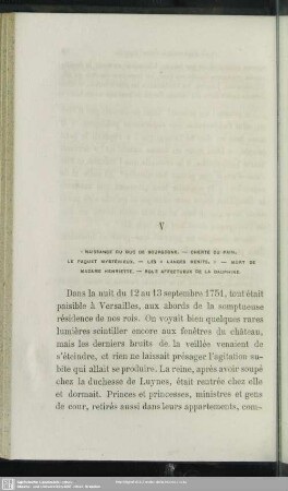 V. Naissance Du Duc De Bourgogne ...