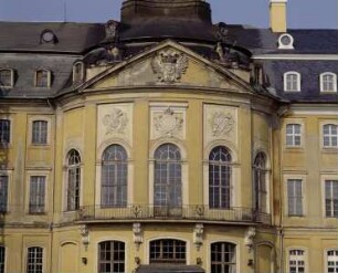 Schloß Hubertusburg/ Sächsisches Krankenhaus — Mittelrisalit Vestibül Festsaal