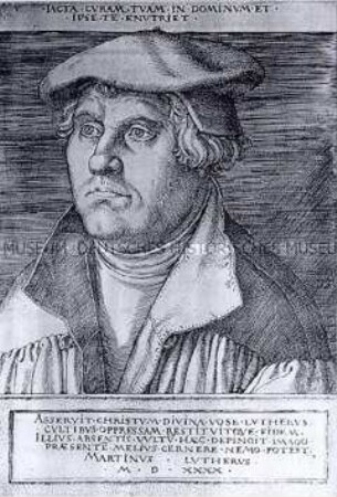 Bildnis des Martin Luther 1540