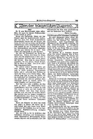 Von der bürgerlichen Jugend