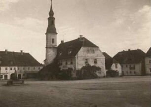 Weißenberg bei Löbau. Rathaus. Blick nach Nordwesten