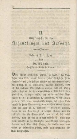 Wissenschaftliche Abhandlungen und Aufsätze