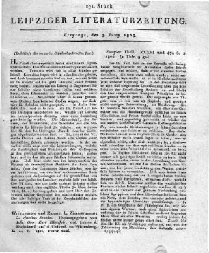 1803-06-03 : 291. Stück