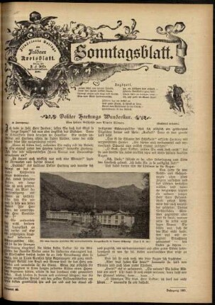 Ausgabe vom Sonntag, den 17. November 1901.