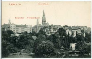 Löbau. Blick auf Löbau