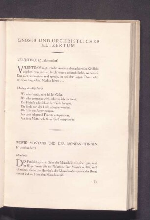 Gnosis und Urchristliches Ketzertum