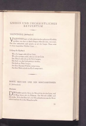 Gnosis und Urchristliches Ketzertum