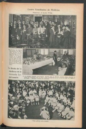 Centro Estudiantes de Medicina : Homenaje al doctor Wilde