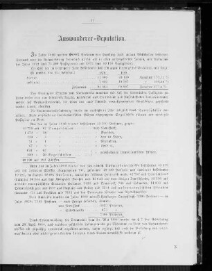 Auswanderer-Deputation.