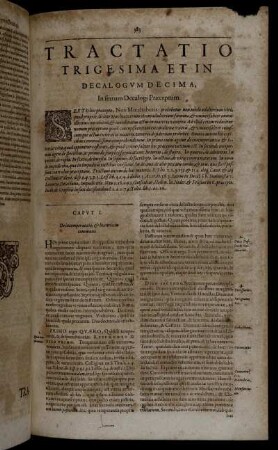 Tractatio Trigesima Et In Decalogum Decima, In sextum Decalogi Præceptum.