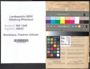 Entnazifizierung Friedrich Wilhelm Brockhaus , geb. 20.08.1902 (Kaufmann)