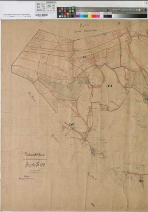 Westerkappeln (Westerkappeln), Gemeinheitsteilung Seeste, Übersichtskarte