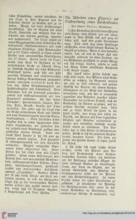 31: Die Arbeiten eines Pfarrers zur Vorbereitung eines Kirchenbaues, [1]