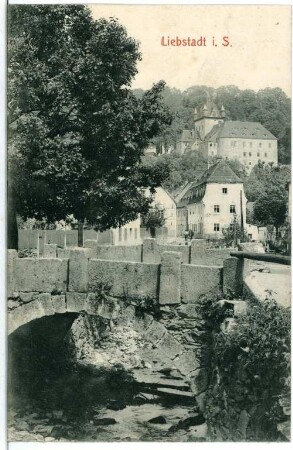 Liebstadt. Blick auf Liebstadt