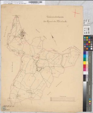 Übersichtskarte der Gemeinde Büsbach