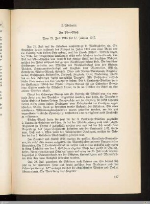 2. Abschnitt: Im Oberelsaß
