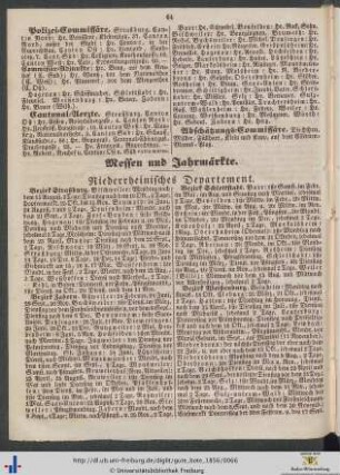 Messen und Jahrmärkte.